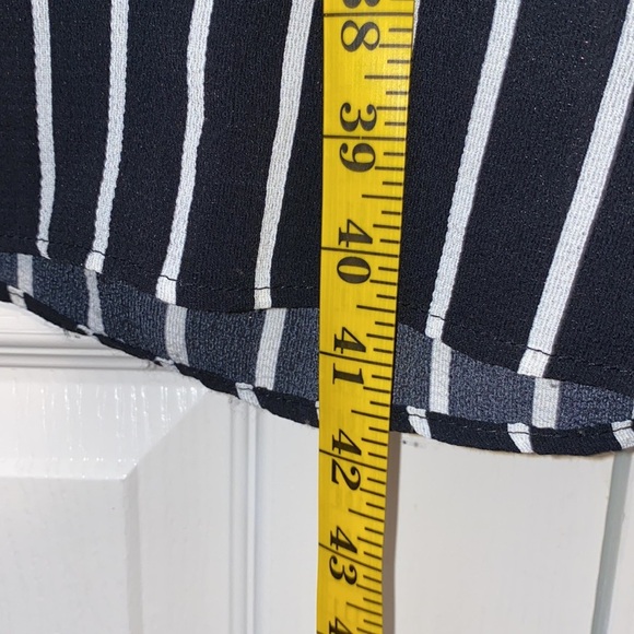 Necessary Objects striped elastic waist pants S - Picture 5 of 12